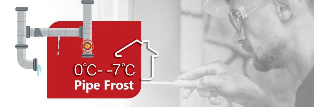 At what temperature do outdoor pipes freeze